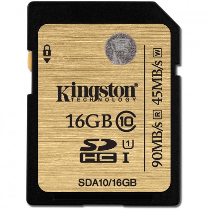 Kingston 16GB SDHC Class 10 UHS-I Flash Card Kingston 16GB SDHC Class 10 UHS-I Flash Card